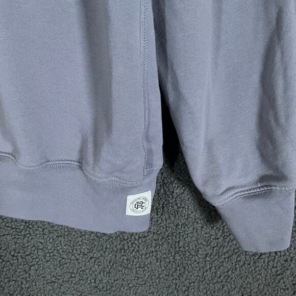 Reigning Champ Pima Cotton Crewneck Sweatshirt - Men's Size L - Purple - Picture 2 of 7